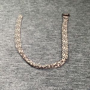 Free with purchase leopard 🐆 print belt